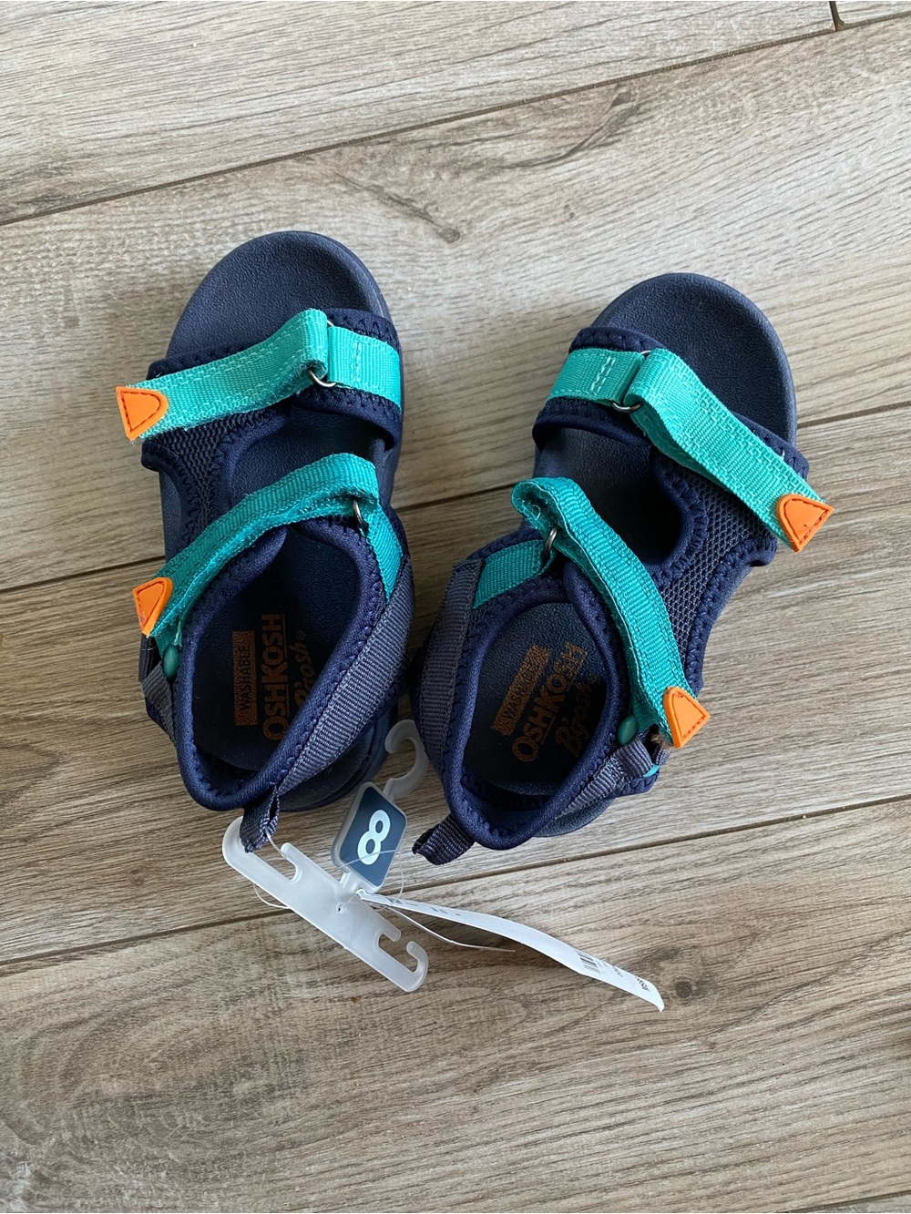 OshKosh B'gosh Navy Toddler Velcro Sport Sandals